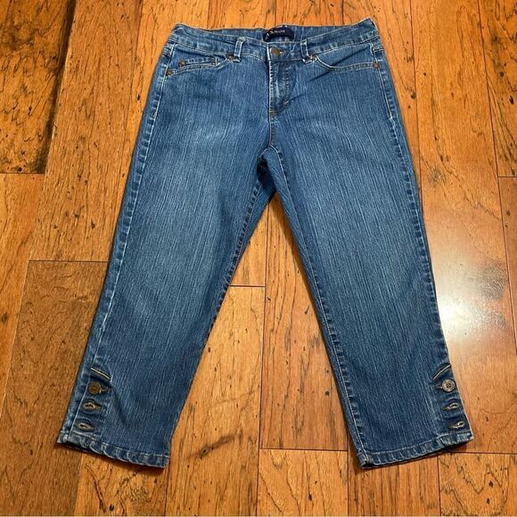 Anne Klein Jeans Cropped, Size 28/8/Regular - Picture 1 of 10